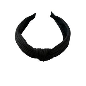 Black Knotted Headband